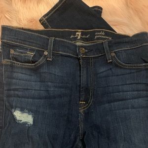 7 FOR ALL MANKIND ANKLE GWENEVERE JEAN